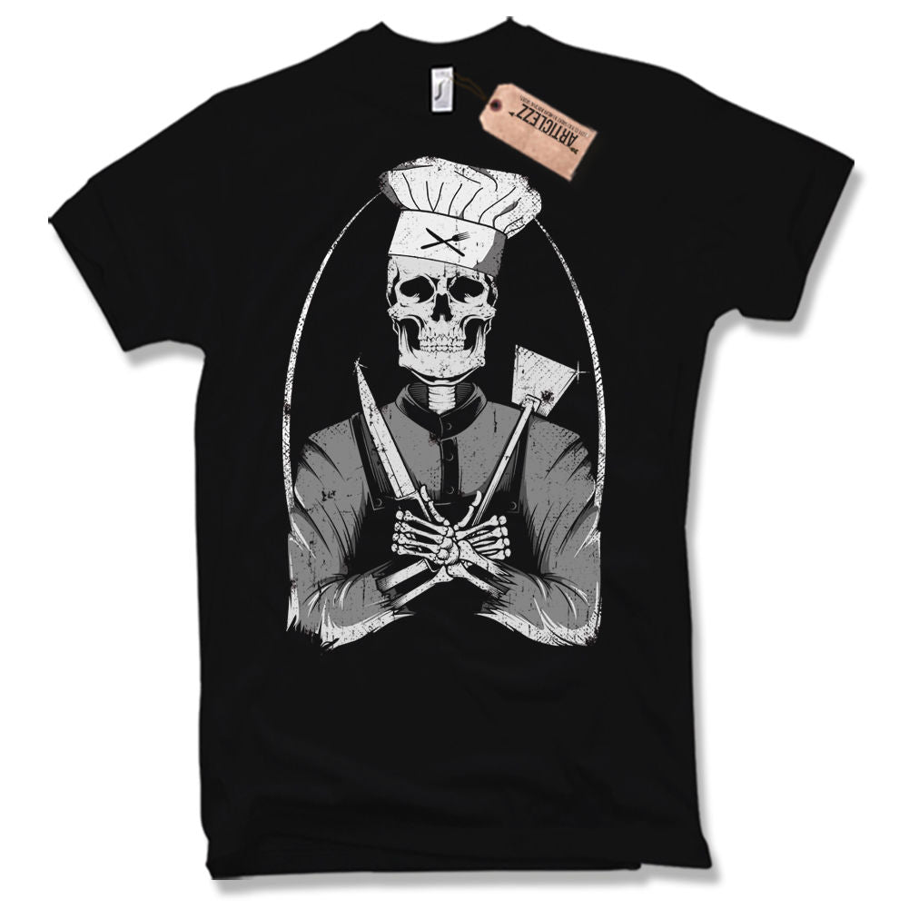 2019 Fashion T-Shirt Skull Cook